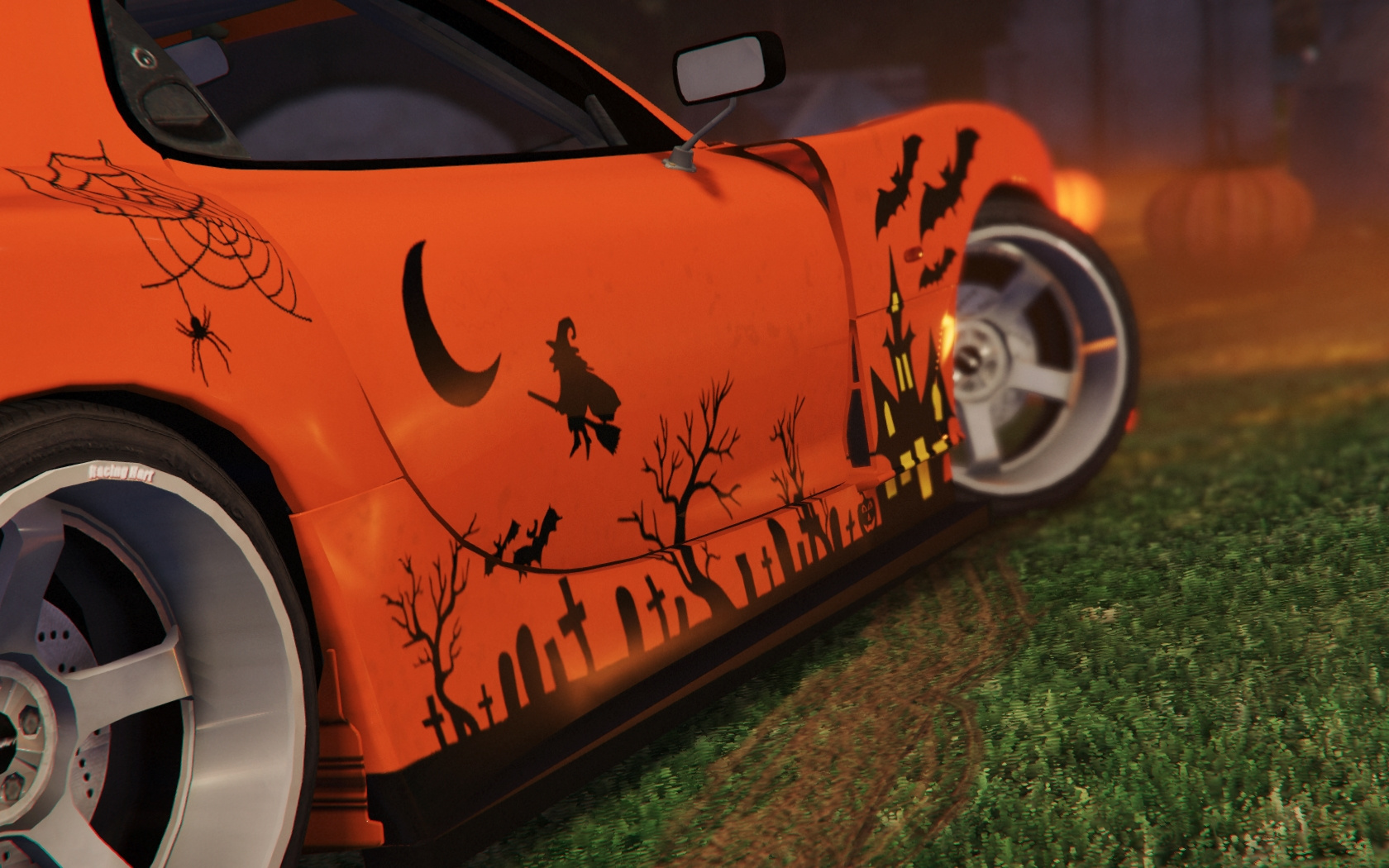 Halloween livery for RX7 FD3S GTA 5 Mods